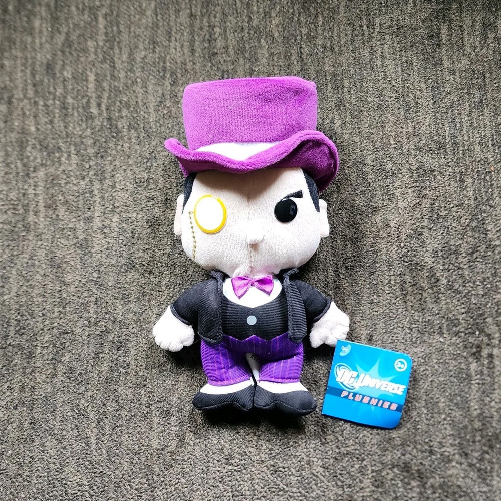 Funko DC Universe Plushies The Penguin 7" Stuffed Animal Toy Batman Villain NWT